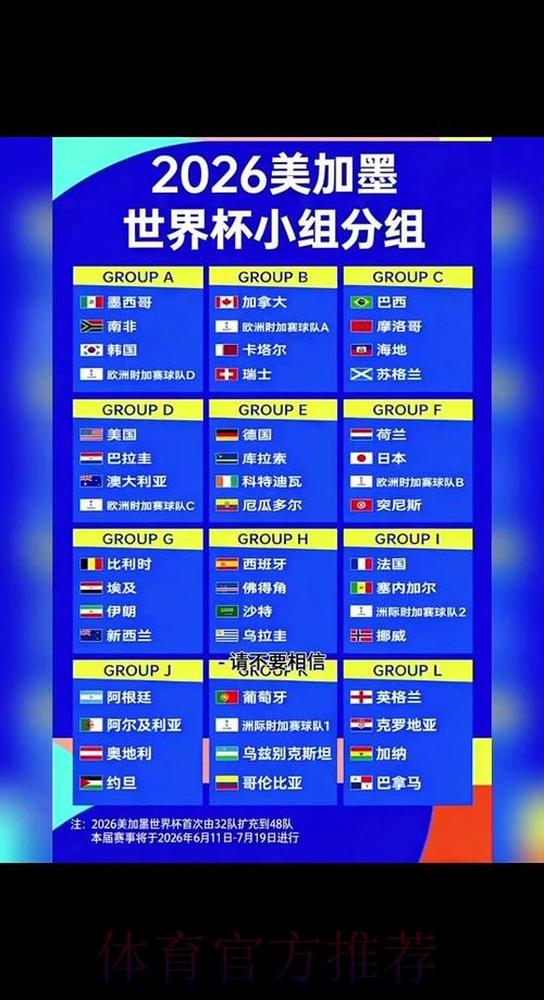 2026世界杯完整赛程一览高清直播实时查看